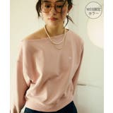 ピンク(63) | 【POLO BCS】VIS別注オフショルスウェットトップス | VIS 