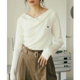 オフホワイト(15) | 【POLO BCS】VIS別注ケーブルドレープトップス | VIS 