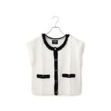 【MARY QUANT×VIS】配色フリンジベスト | VIS  | 詳細画像10 