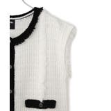 【MARY QUANT×VIS】配色フリンジベスト | VIS  | 詳細画像12 