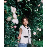 【MARY QUANT×VIS】配色フリンジベスト | VIS  | 詳細画像3 
