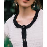 【MARY QUANT×VIS】配色フリンジベスト | VIS  | 詳細画像5 