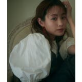 ホワイト系(11) | 【WEB限定】異素材コンビボリューム袖プルオーバー | VIS 