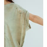 【WEB限定】タイダイ染ドレープTシャツ | VIS  | 詳細画像13 