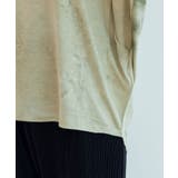 【WEB限定】タイダイ染ドレープTシャツ | VIS  | 詳細画像14 