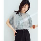 【WEB限定】タイダイ染ドレープTシャツ | VIS  | 詳細画像3 