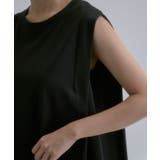 【WEB限定】シルケットライクBOXYノースリーブTシャツ | VIS  | 詳細画像17 