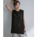 【WEB限定】シルケットライクBOXYノースリーブTシャツ | VIS  | 詳細画像20 