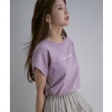 【WEB限定】フレンチスリーブロゴTシャツ | VIS  | 詳細画像5 