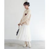 ハートモチーフニットプルオーバー【J'aDoRe JUN ONLINE限定】 | VIS | 詳細画像10