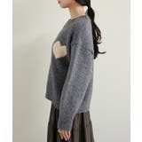 ハートモチーフニットプルオーバー【J'aDoRe JUN ONLINE限定】 | VIS | 詳細画像16