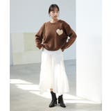 ハートモチーフニットプルオーバー【J'aDoRe JUN ONLINE限定】 | VIS | 詳細画像3