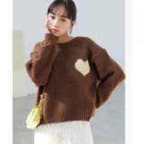 ハートモチーフニットプルオーバー【J'aDoRe JUN ONLINE限定】 | VIS | 詳細画像4