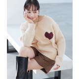 ハートモチーフニットプルオーバー【J'aDoRe JUN ONLINE限定】 | VIS | 詳細画像9