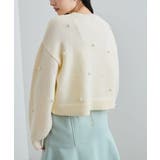 【WEB/ルミネ店限定】パールボタンニットプルオーバー | VIS  | 詳細画像8 