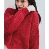 【WEB限定】スパンコールニットプルオーバー | VIS | 詳細画像15