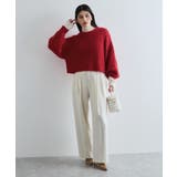 【WEB限定】スパンコールニットプルオーバー | VIS | 詳細画像2