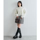 【WEB限定】スパンコールニットプルオーバー | VIS | 詳細画像4