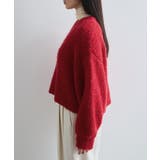 【WEB限定】スパンコールニットプルオーバー | VIS | 詳細画像17