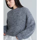 グレー(07) | 【WEB限定】スパンコールニットプルオーバー | VIS