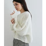 キナリ(16) | 【WEB限定】スパンコールニットプルオーバー | VIS