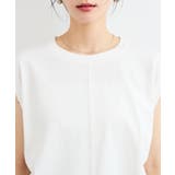 【WEB限定】サイドドロストシャーリングカットソー | VIS  | 詳細画像23 