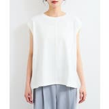 【WEB限定】サイドドロストシャーリングカットソー | VIS  | 詳細画像26 