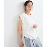 【WEB限定】サイドドロストシャーリングカットソー | VIS  | 詳細画像39 