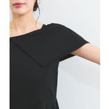 【WEB限定】ビッグカラーペプラムカットソー | VIS  | 詳細画像16 