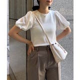 【WEB限定】ドッキング袖ボリュームカットソー | VIS  | 詳細画像17 