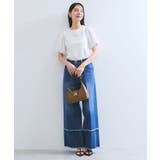 【WEB限定】ドッキング袖ボリュームカットソー | VIS  | 詳細画像2 