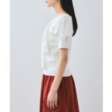 【WEB限定】【骨格で選べる2タイプ】オフショル風リボン半袖ニット | VIS | 詳細画像22