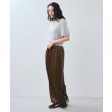 【WEB限定】リボンヤーンバルーン袖サマーニット | VIS  | 詳細画像6 