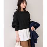 【WEB限定】シャツドッキングプルオーバー | VIS | 詳細画像3