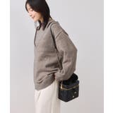 【WEB限定】アンサンブル風Vネックニット | VIS | 詳細画像12