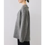 【WEB限定】アンサンブル風Vネックニット | VIS | 詳細画像19