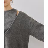 【WEB限定】アンサンブル風Vネックニット | VIS | 詳細画像22