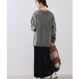 【WEB限定】アンサンブル風Vネックニット | VIS | 詳細画像5