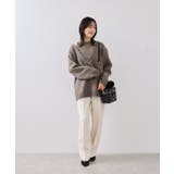 【WEB限定】アンサンブル風Vネックニット | VIS | 詳細画像8