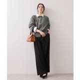 【WEB限定】裾ジップニットプルオーバー | VIS | 詳細画像15