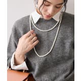 【WEB限定】裾ジップニットプルオーバー | VIS | 詳細画像18