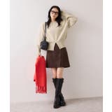 【WEB限定】裾ジップニットプルオーバー | VIS | 詳細画像19