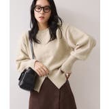 【WEB限定】裾ジップニットプルオーバー | VIS | 詳細画像22