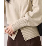 【WEB限定】裾ジップニットプルオーバー | VIS | 詳細画像23