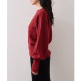 【WEB限定】裾ジップニットプルオーバー | VIS | 詳細画像25