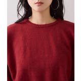 【WEB限定】裾ジップニットプルオーバー | VIS | 詳細画像27