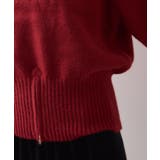 【WEB限定】裾ジップニットプルオーバー | VIS | 詳細画像29