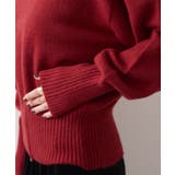 【WEB限定】裾ジップニットプルオーバー | VIS | 詳細画像30