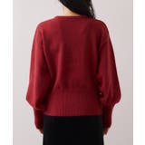 【WEB限定】裾ジップニットプルオーバー | VIS | 詳細画像31