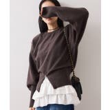 【WEB限定】裾ジップニットプルオーバー | VIS | 詳細画像4